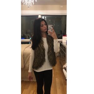 Urban Outfitters Faux Fur Vest